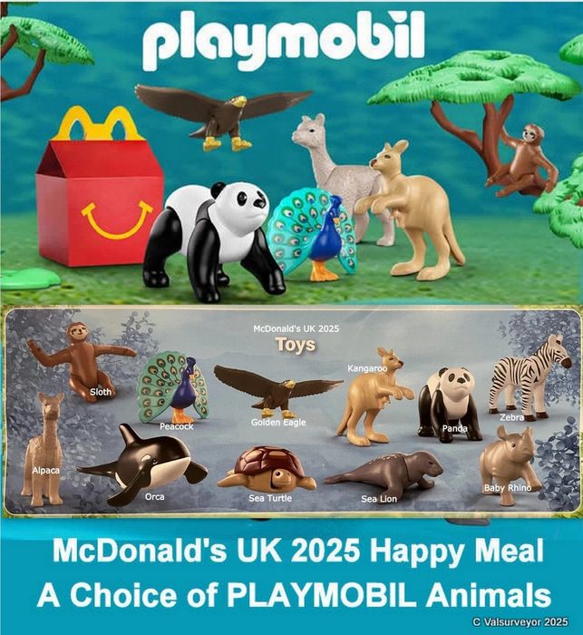 Фігурки playmobil! Macdonald's