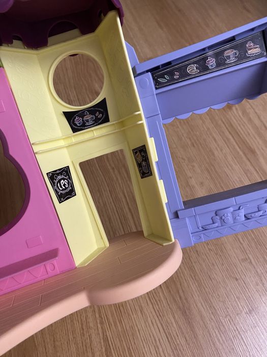 LPS domek cafeteria kawiarnia + dodatki akcesoria GRATIS