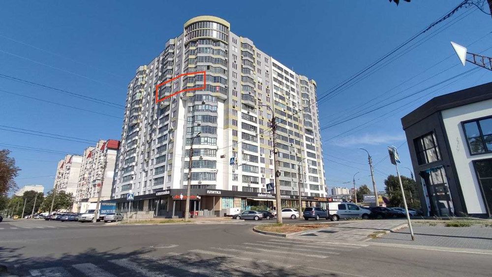 Продаж 2-кімнатної квартири з панорамним видом. Новобудова. Центр.