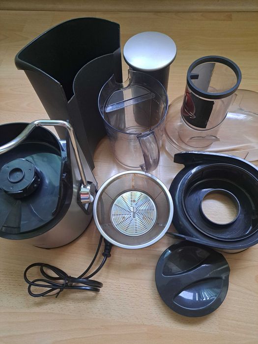 Cоковижималка центрифужна Tefal XXL ZN 655 Silver Premium
