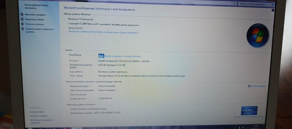 Laptop Samsung używany stan bdb