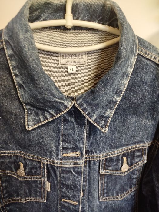 Blusão ganga senhora  em bom estado.