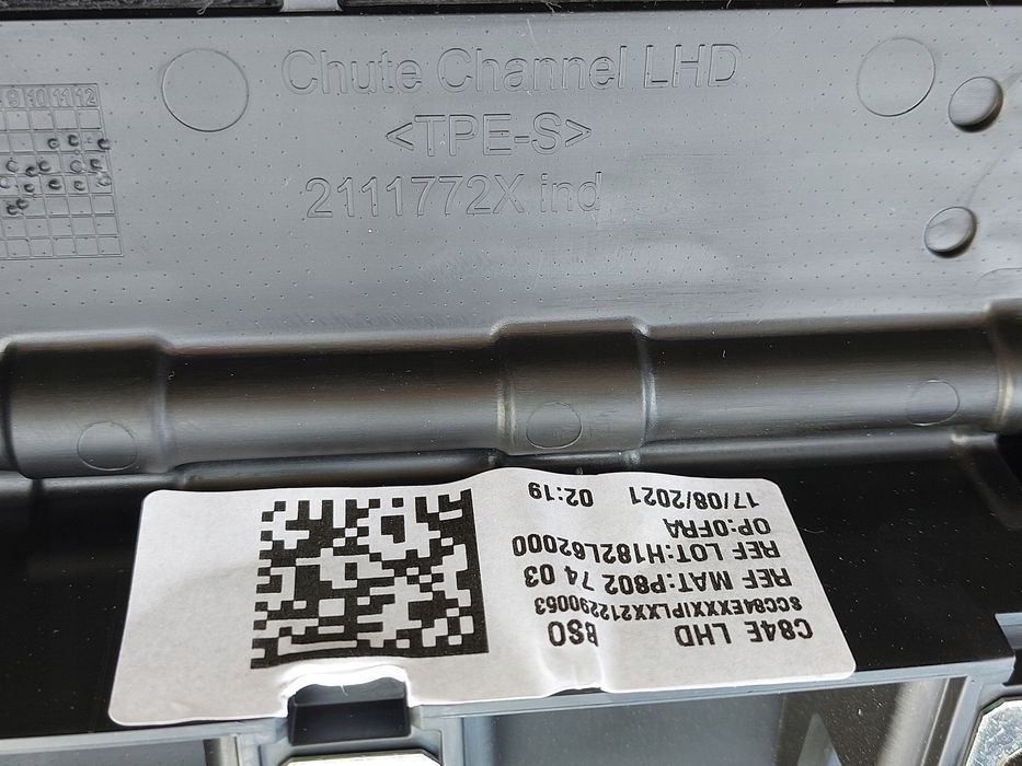 citroen c5 aircross konola deska airbag poduszka pasy oryginał 21r
