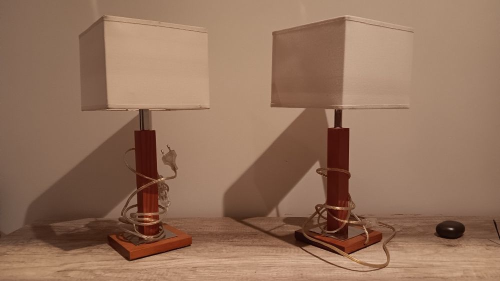 2 candeeiros de quarto mesa cabeceira