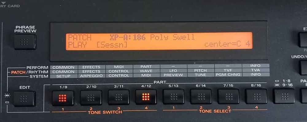 Teclado sintetizador Roland XP-30