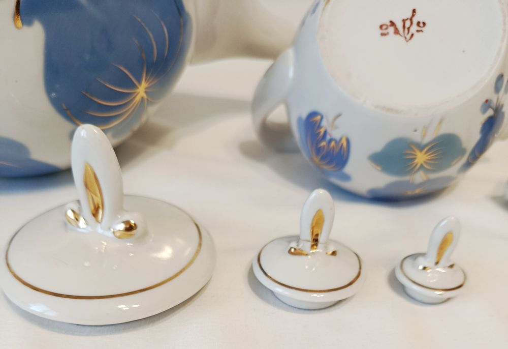 Чайники для заварювання "Блакитні квіти".