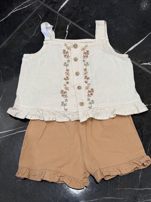 Пакет речей zara lc waikiki next 86 92 шорти джинси кюлоти костюм футболка