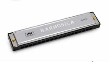 Harmonijka ustna dwurzędowa PARROT HD-24 C SILVER