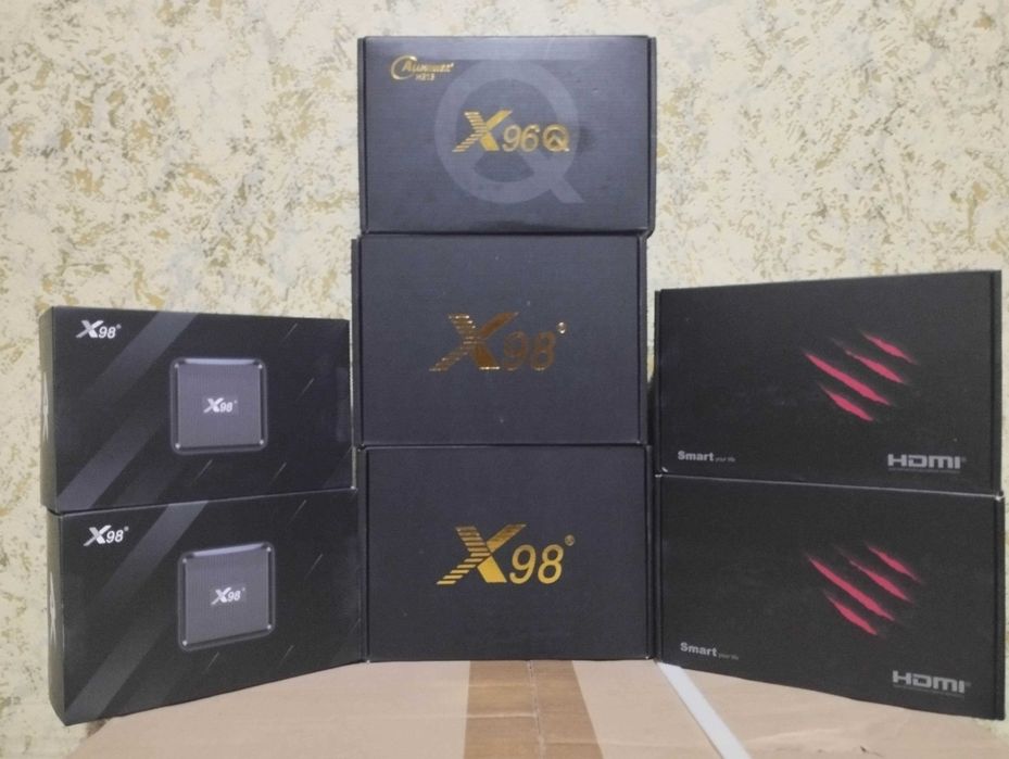 Смарт бокс приставка Smart box TV на будь-який смак