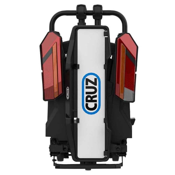 Platforma Rowerowa Bagażnik Rowerowy na hak CRUZ Axler LED na 2 rowery eBike