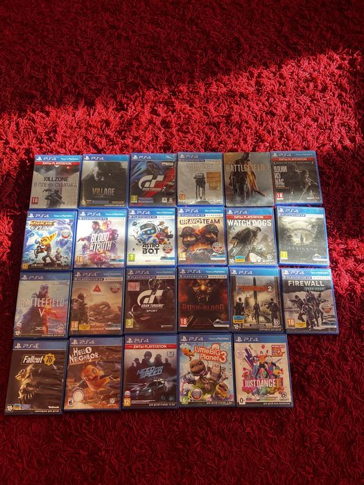Диски ps4 оптом/комплектом