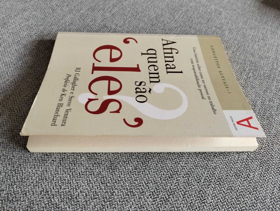 Livro "Afinal quem são eles" de BJ Gallagher e Steve Ventura