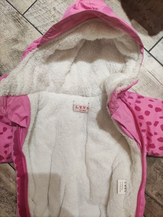 Kombinezon zimowy dla dziewczynki