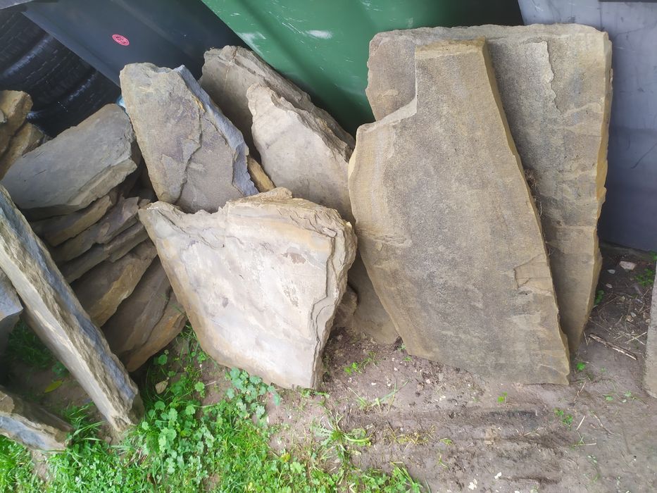 Kamienie duże ozdobne piękna struktura