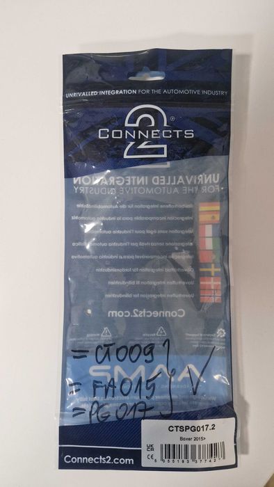 Interfejs Adapter do ster. z kierownicy Peugeot Boxer 2015 CTSPG017.2