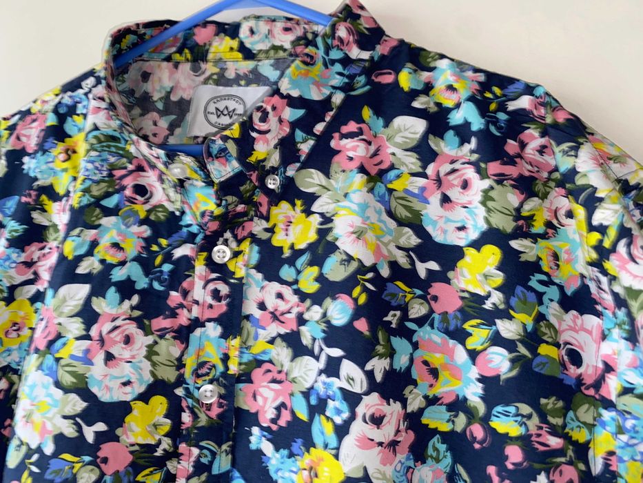 koszula KRONSTADT *rozm XL*klatka 120*kwiaty *