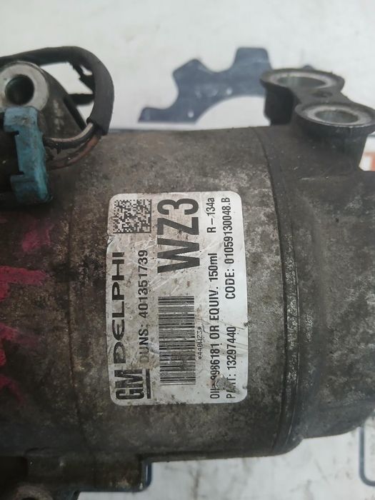 COMPRESSOR AC OPEL MERIVA 1.4 16V 90CV , REF: 13297440 - 01059130048B
