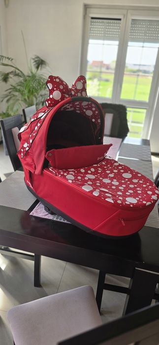 Gondola cybex priam 4.0 Jeremy Scott Petticoat czerwone kokarda