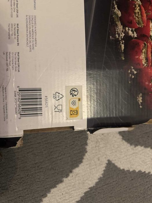 Oryginalna, dwustronna płyta żeliwna emaliowana Napoleon (model 56426)