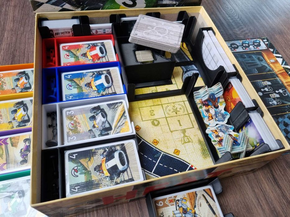 Insert organizer do gry Turbo (Heat – Pedal to the Metal) + 2 dodatki