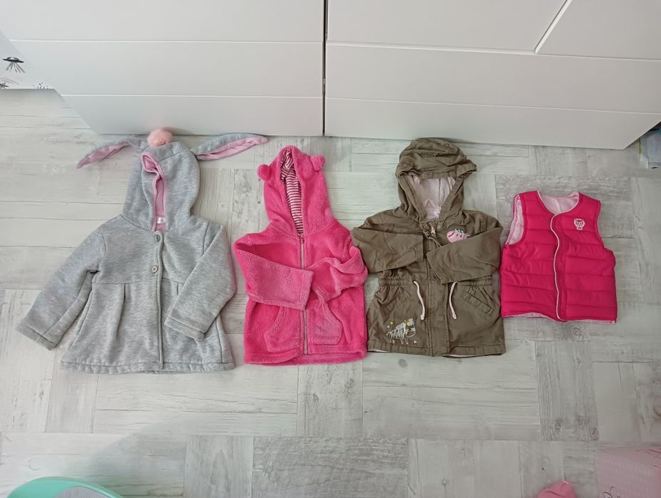 Paka ubrań 86 dziewczynka