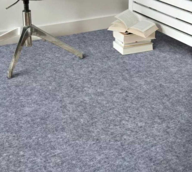 Wykładzina szara 20m2 gładka NOWA do pokoju domu mieszkania