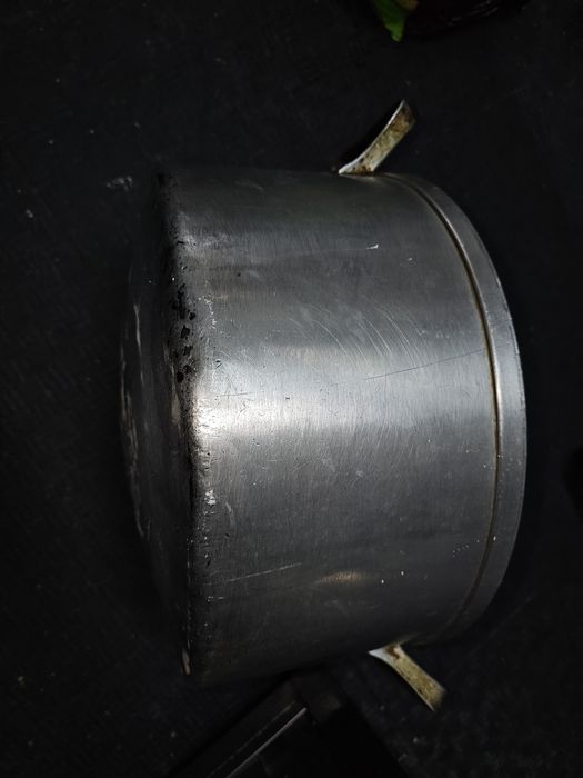 Panela inox com tampa