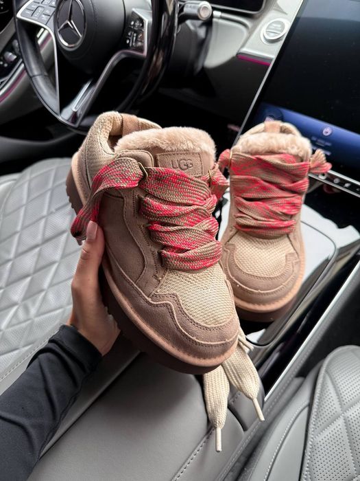 UGG LOWMEL Sneakers Brown/Red