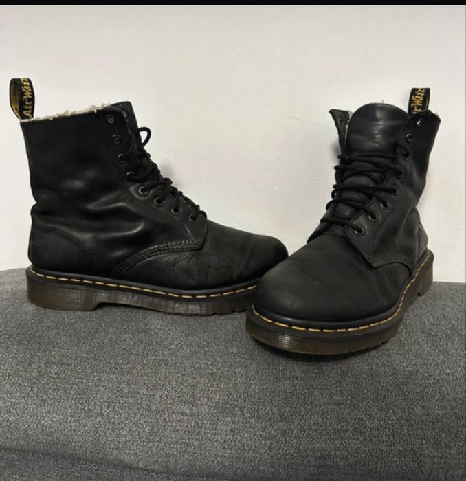 Dr. Martens skórzane glany
