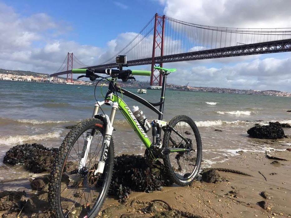 Merida one-twenty XT-Edition. Equipada com XT, suspensao fox 120.