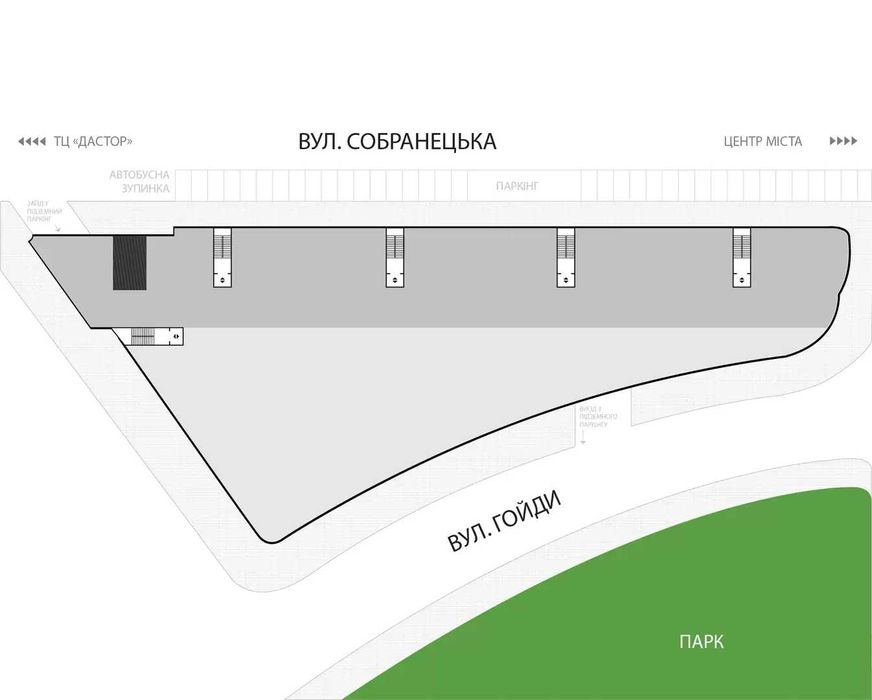 Оренда офісу 67,8 м² у DREAM CITY, Ужгород | 1 поверх – DCK 103-104