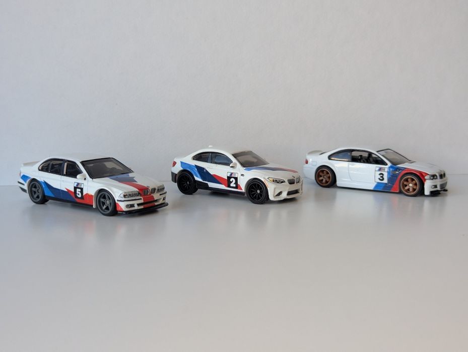 BMW Hot Wheels M5 E39 M2 M3 E46 хот вілс БМВ моделі 1:64 іграшки