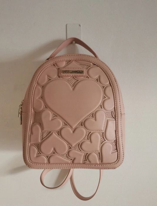 Mochila Moschino cor de rosa64729869360642120