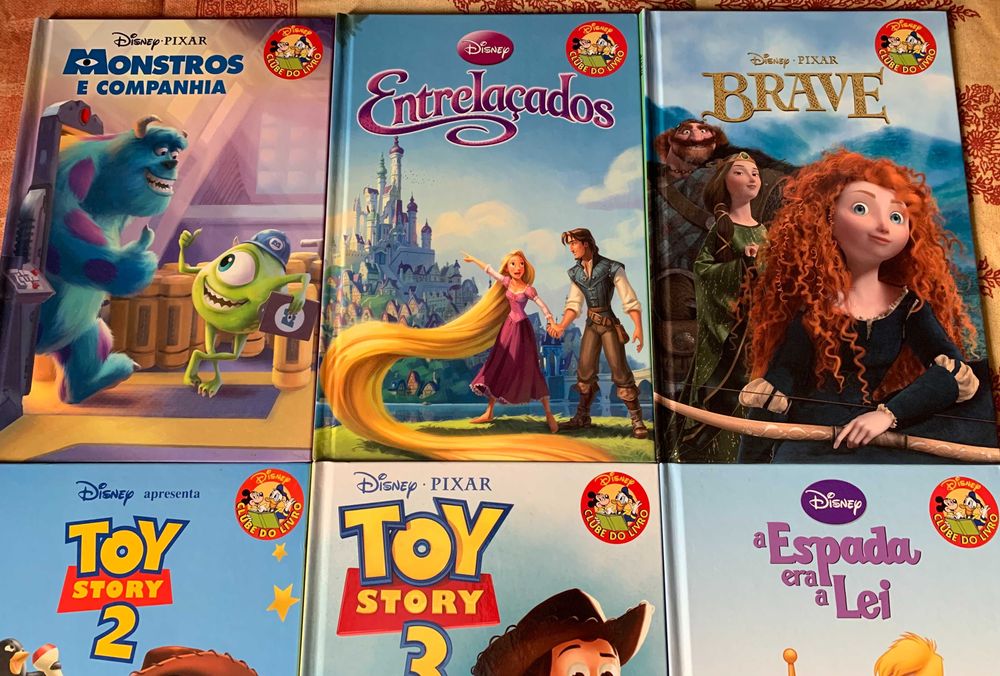 Coleção Clube do Livro Disney [títulos na descrição]