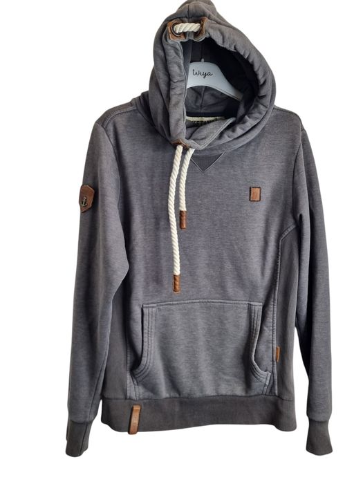 Szara męska bluza Naketano rozmiar S