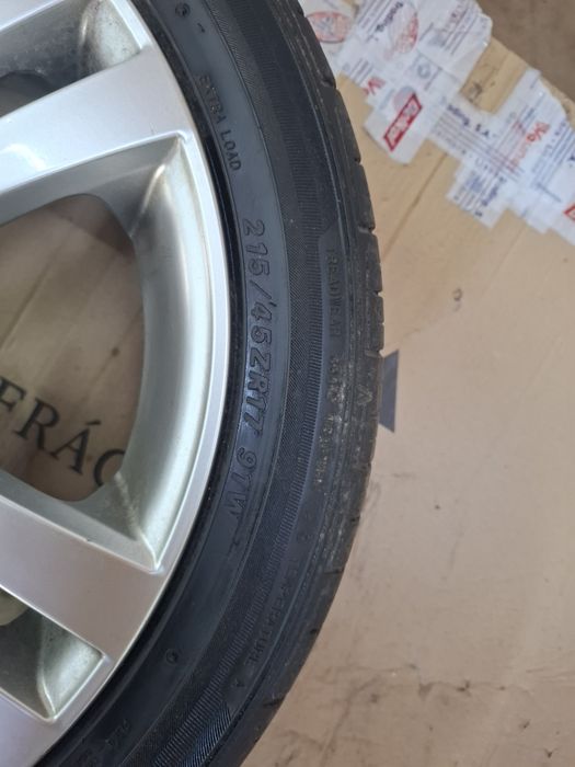 4 jantes Mak /17  montadas Honda tayper