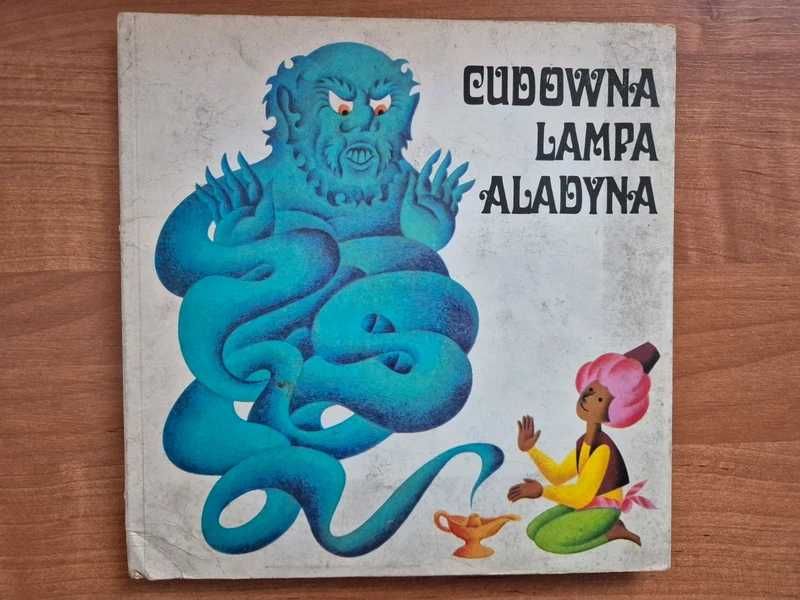 Cudowna lampa Aladyna rozkładana 3D 1978r.