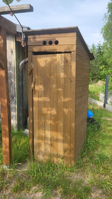 WC na budowę działke używany