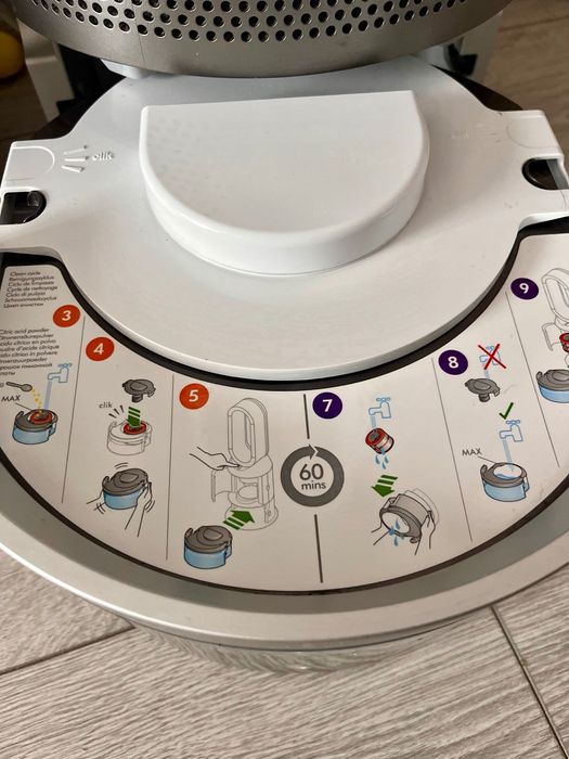 Oczyszczacz powietrza z wentylatorem DYSON Purifier Humidify+Cool Autoreact PH3A z nawilżaczem