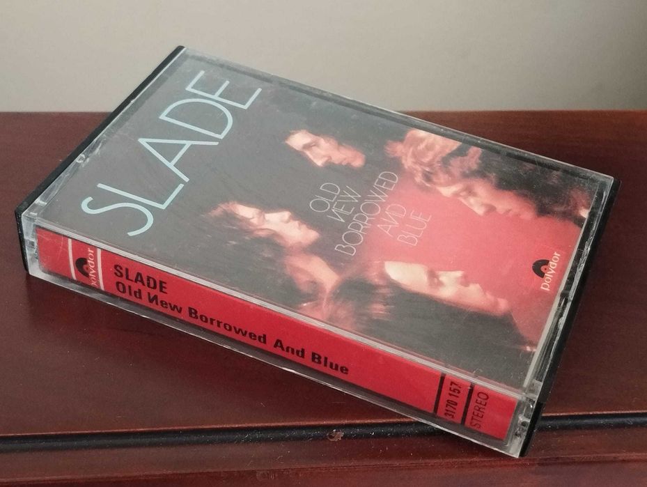 Slade ‎"Old New Borrowed And Blue" Cassete Audio