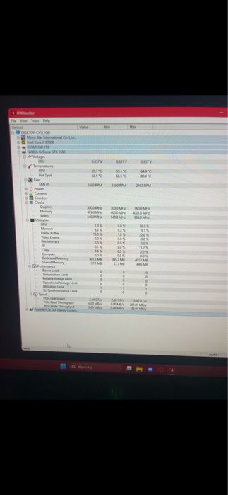 Karta Graficzna GTX GeForce 1660 6Gb Palit