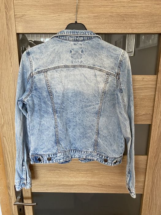 Kurtka jeans damska, rozmiar L Kolor jasno-niebieski (jeans)