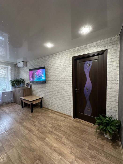 Двокімнатна квартира з газовим опаленням