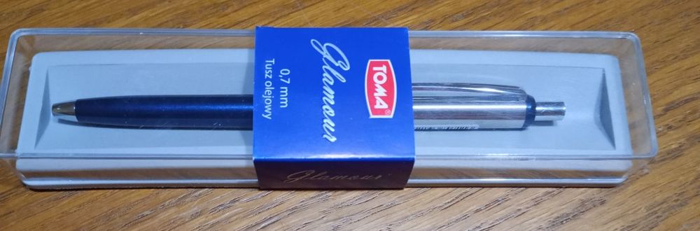 Długopis Toma Glamour Tusz olejowy.