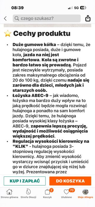 Sprzedam hulajnogi dzieciece marki Kruzzel