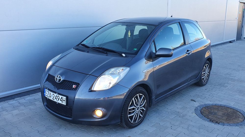 Toyota Yaris II TS-Sport bezwypadkowy, Bogata wersja, niski przebieg