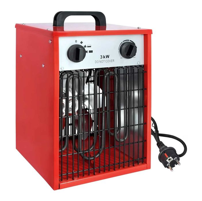 Grzejnik Budowlany Elektryczny Budowa Remonty Warsztat Samochodowy