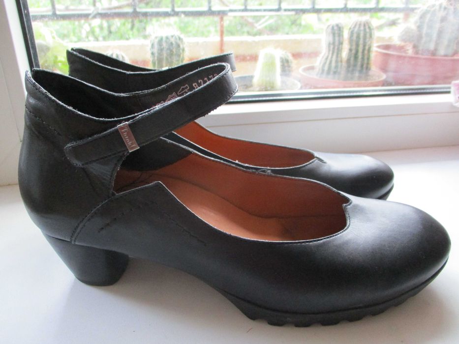 Кожаные туфельки Финк