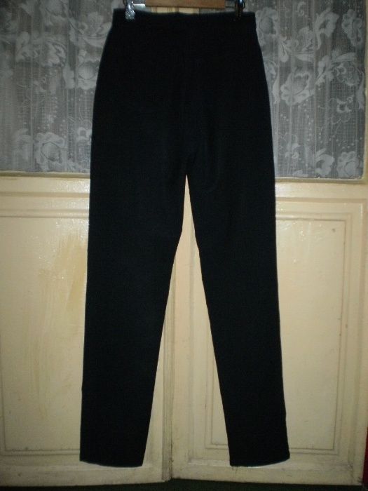 Calças clássicas, azuis, 36, Benetton.