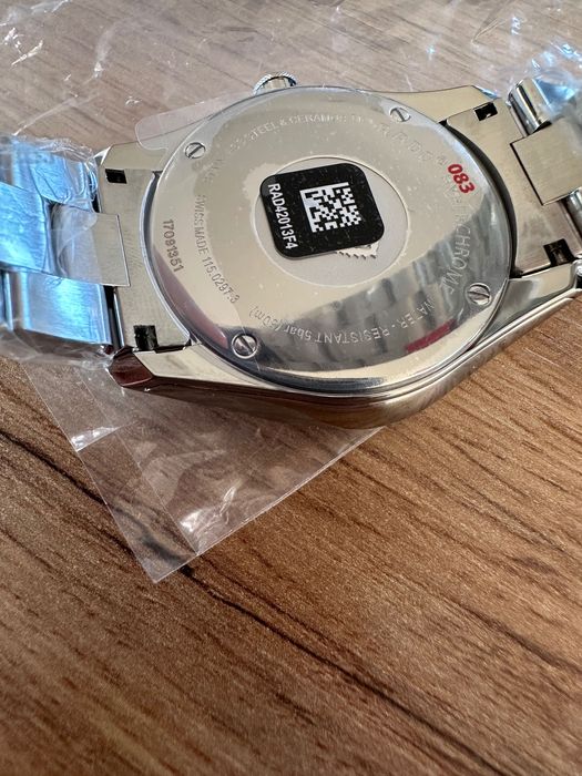 Nowy Rado HyperChrome Gent Quartz męski czarny full set.OKAZJA.3600zl